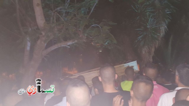  ام الفحم: المئات في تشييع جثمان المرحوم محمد رأفت سعادة ضحية حادثة إطلاق النار